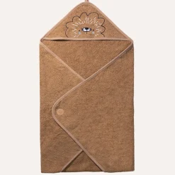 BABY BADCAPE u00abLEOu00bb | 75 X 75 CM | CARAMEL