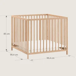 BABY BOX u00abNOISu00bb | 95 X 95 CM | NATUREL