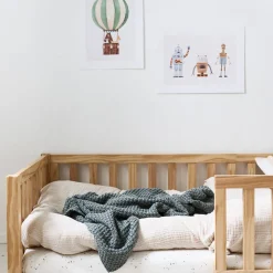 BABY HOESLAKEN 60 X 120 CM u00abSTARSu00bb | OFF-WHITE MET STERREN