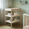BABY LUIERTAFEL u00abHETREu00bb | WIT EN NATUREL