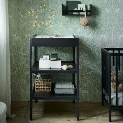 BABY LUIERTAFEL u00abHETREu00bb | ZWART