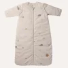 BABY SLAAPZAK MET AFRITSBARE MOUWEN u00abSEA LIFEu00bb | BEIGE | 90 CM | 6-18 MAANDEN