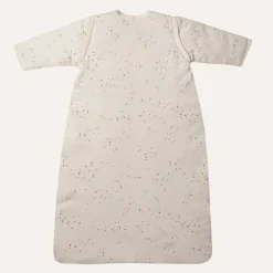 BABY SLAAPZAK MET AFRITSBARE MOUWEN u00abSTARSu00bb | OFF-WHITE | 90 CM | 6-18 MAANDEN