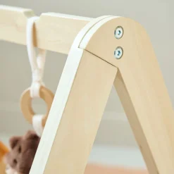 BABYGYM HOUT NATUREL u00abFORu00caTu00bb | INCL. ACCESSOIRES