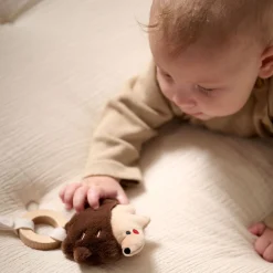 BABYGYM HOUT NATUREL u00abFORu00caTu00bb | INCL. ACCESSOIRES