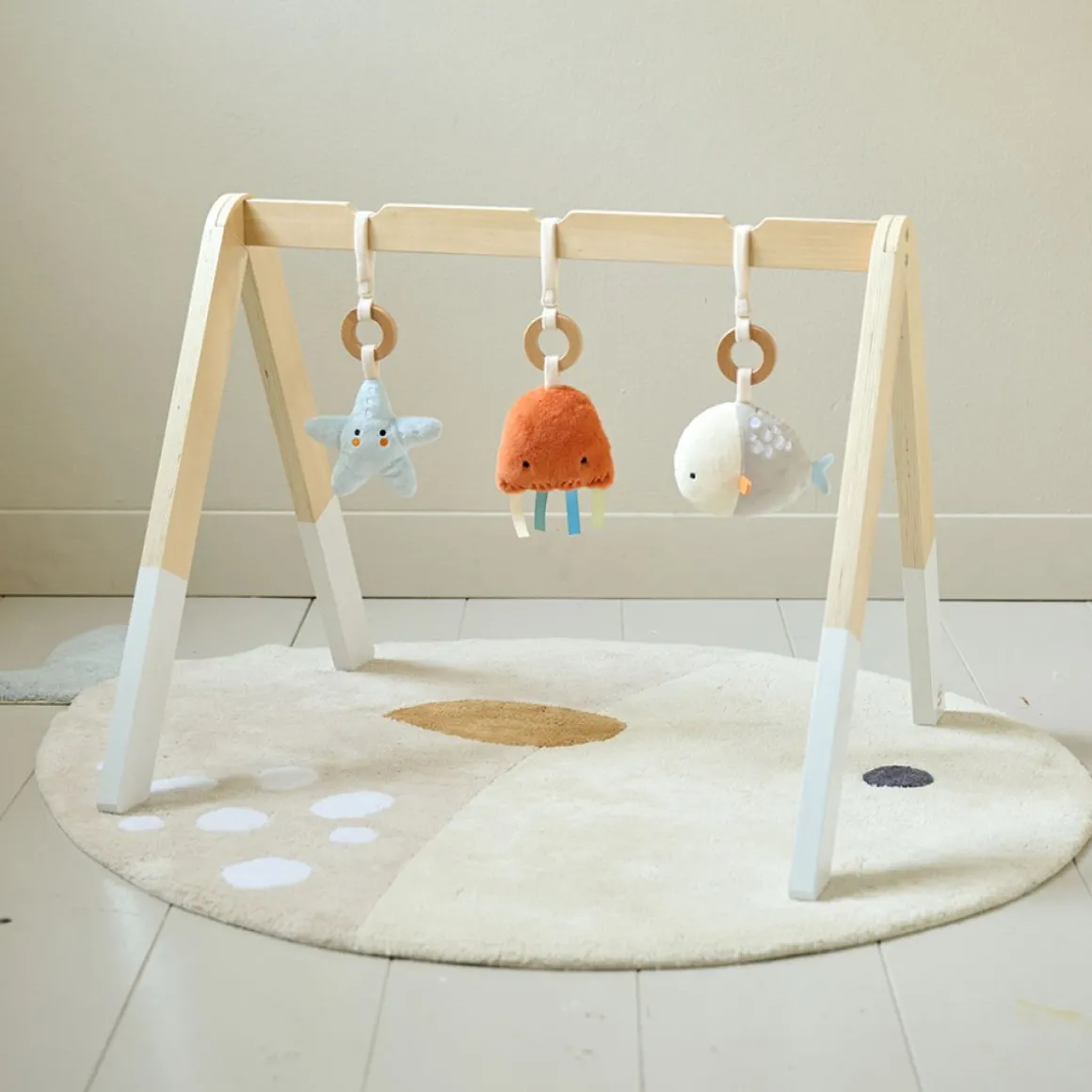BABYGYM HOUT NATUREL u00abMERu00bb | INCL. ACCESSOIRES