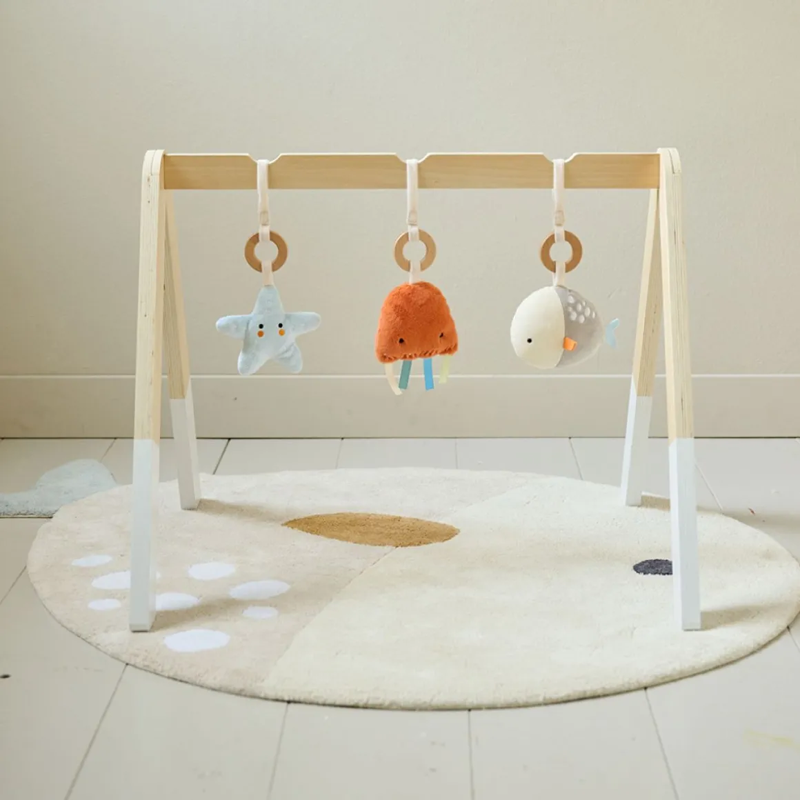 BABYGYM HOUT NATUREL u00abMERu00bb | INCL. ACCESSOIRES