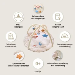 BABYGYM u00abOCu00c9ANu00bb | INCL. ACCESSOIRES | BEIGE
