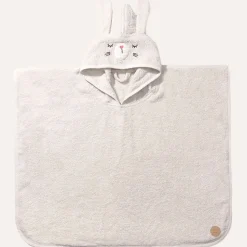BADPONCHO KONIJN u00abLAPIu00bb | 1 - 4 JAAR | 52 X 63 CM | BEIGE