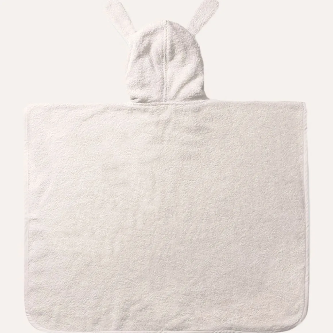 BADPONCHO KONIJN u00abLAPIu00bb | 1 - 4 JAAR | 52 X 63 CM | BEIGE