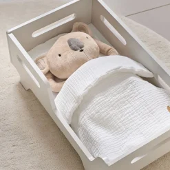 Beddengoed voor poppenbedje u00abColombeu00bb | wit
