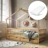 BEDHUISJE / EENPERSOONSBED u00abMAISONu00bb | 90 X 200 CM | NATUREL
