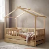 BEDHUISJE / JUNIORBED u00abMAISONu00bb | 160 X 80 CM | NATUREL