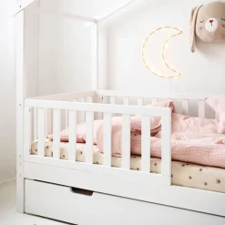 BEDHUISJE / JUNIORBED u00abMAISONu00bb | 160 X 80 CM | WIT