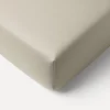 BIOLOGISCH KATOENEN JERSEY HOESLAKEN 70/80 X 160 CM | BEIGE
