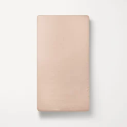 BIOLOGISCH KATOENEN JERSEY HOESLAKEN 80/90 X 200 CM | OUD ROZE