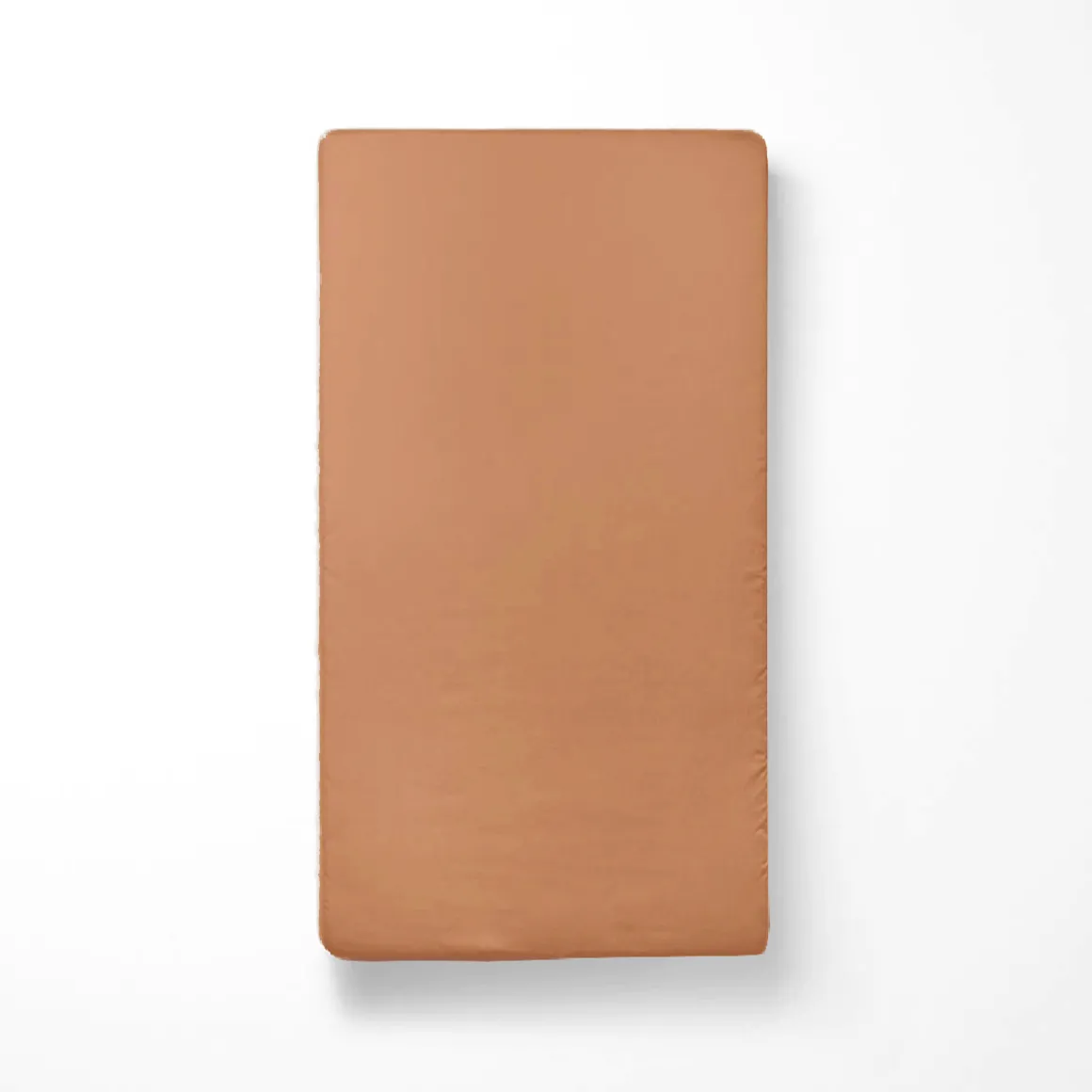 Biologisch Katoenen Jersey Hoeslaken 80x160 cm | Caramel