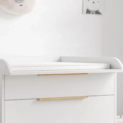 BLADVERGROTER VOOR COMMODE u00abSOIEu00bb | WIT
