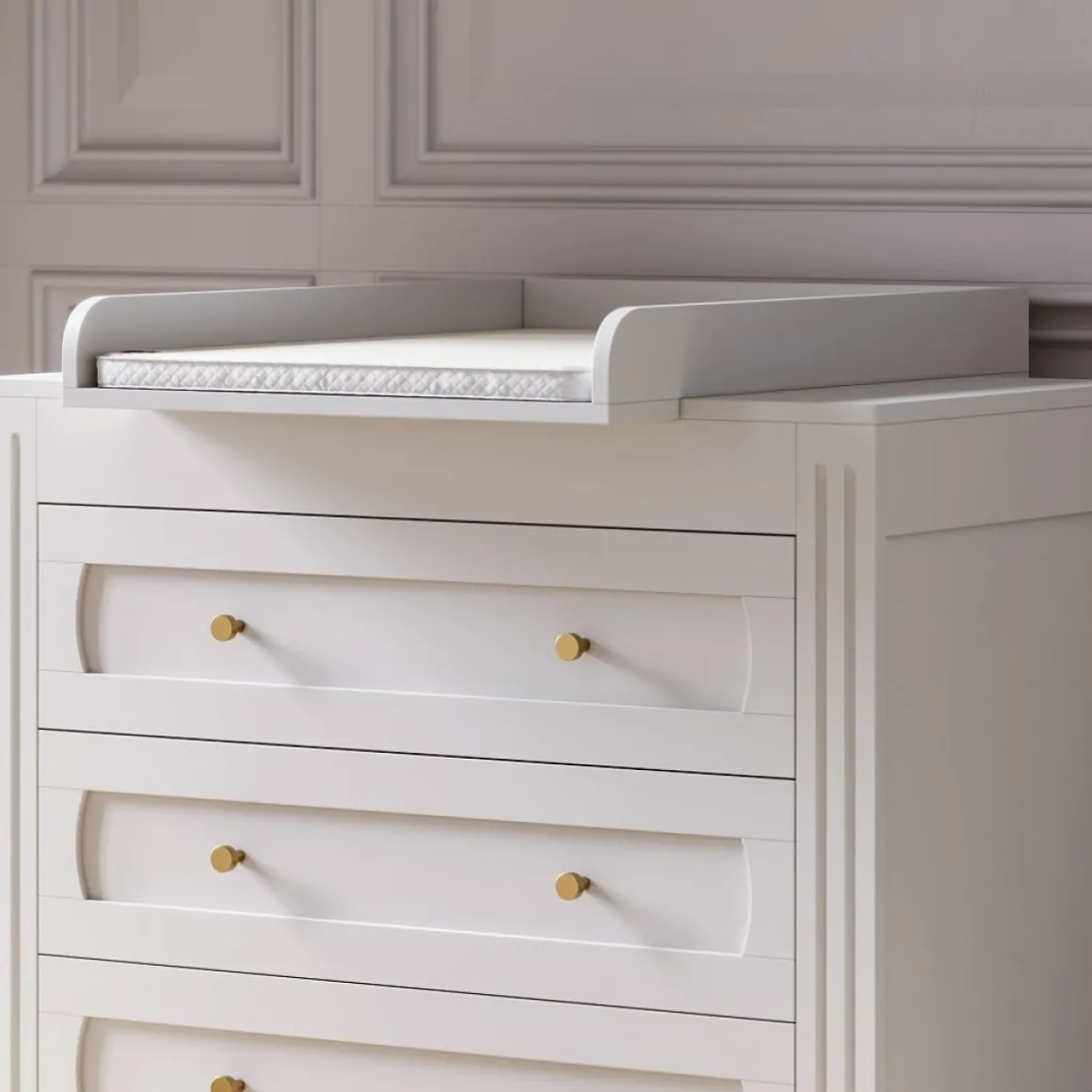 Bladvergroter voor commode u00abMilenneu00bb | Wit