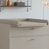 BLADVERGROTER VOOR COMMODE u00abROSEAUu00bb | OATMEAL