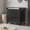 BLADVERGROTER VOOR COMMODE u00abSOIEu00bb | ZWART