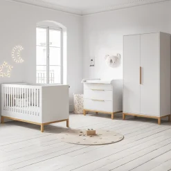 BLADVERGROTER VOOR COMMODE u00abSOIEu00bb | WIT