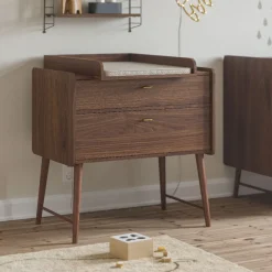 BLADVERGROTER VOOR COMMODE u00abROSEAUu00bb | WALNOOT
