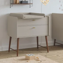 BLADVERGROTER VOOR COMMODE u00abROSEAUu00bb | OATMEAL