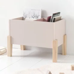 BOEKENKIST/OPBERGKIST u00abCIELu00bb | ROZE