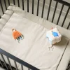 BOXKLEED 70 X 96 CM VOOR INKLAPBARE BABY BOX | BEIGE