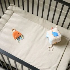 BOXKLEED 70 X 96 CM VOOR INKLAPBARE BABY BOX | BEIGE
