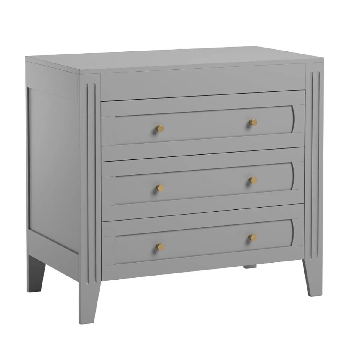 Commode voor Baby u00abMilenneu00bb | Licht grijs