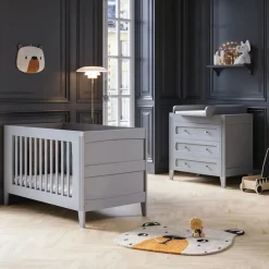 Commode voor Baby u00abMilenneu00bb | Licht grijs
