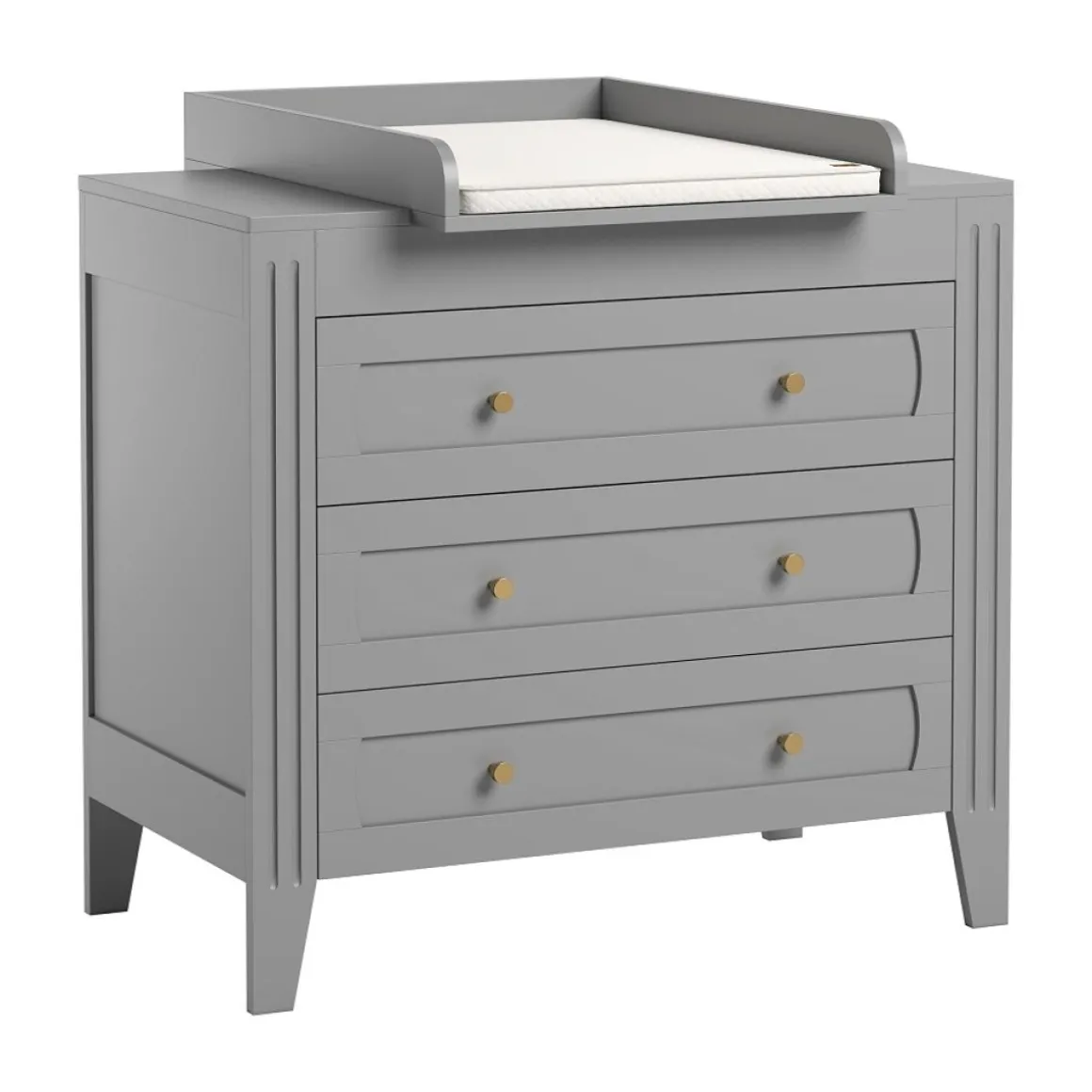 Commode voor Baby u00abMilenneu00bb | Licht grijs