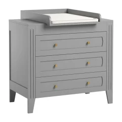 Commode voor Baby u00abMilenneu00bb | Licht grijs