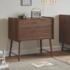 COMMODE VOOR BABY u00abROSEAUu00bb | WALNOOT