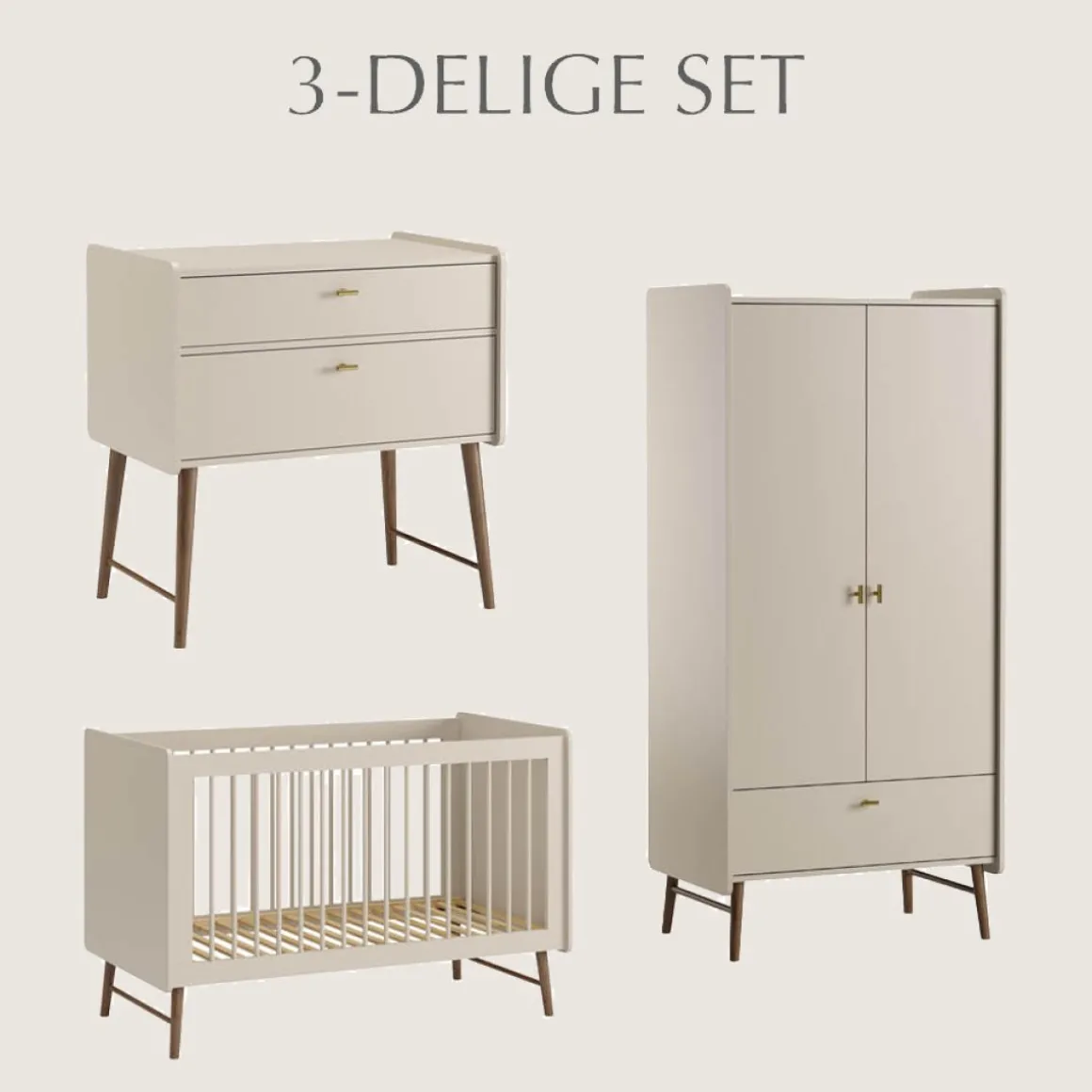 COMMODE VOOR BABY u00abROSEAUu00bb | OATMEAL