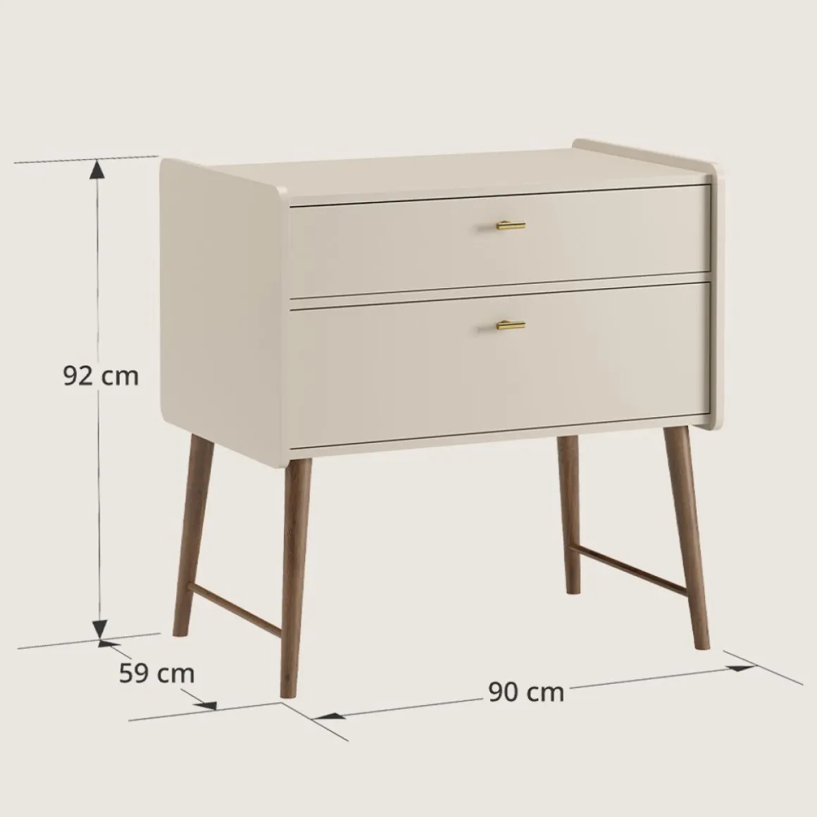 COMMODE VOOR BABY u00abROSEAUu00bb | OATMEAL