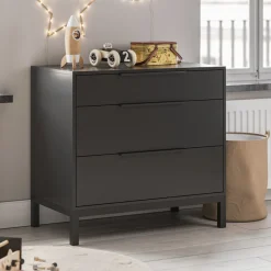 COMMODE VOOR BABY u00abSOIEu00bb | ZWART