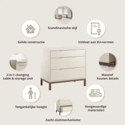 COMMODE VOOR BABY u00abSOIEu00bb | OATMEAL