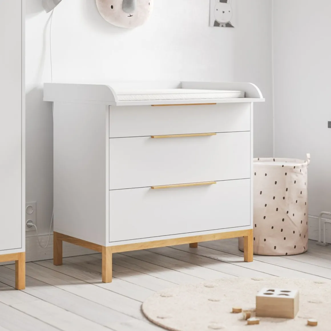 COMMODE VOOR BABY u00abSOIEu00bb | WIT