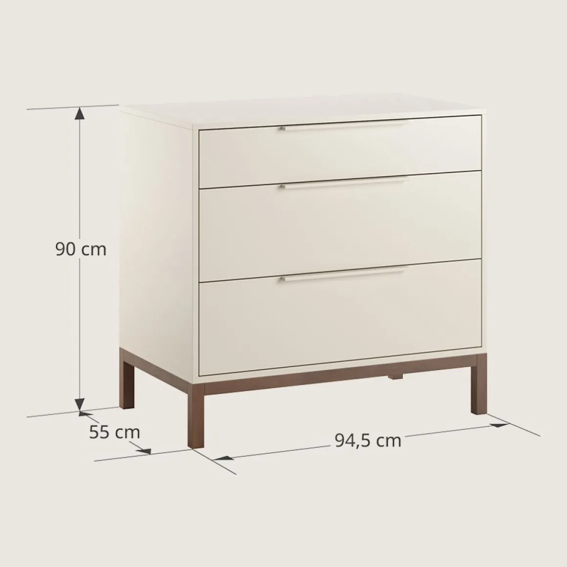 COMMODE VOOR BABY u00abSOIEu00bb | OATMEAL