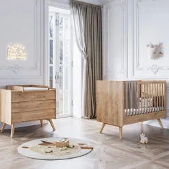 Commode voor Baby u00abVintageu00bb | Hout