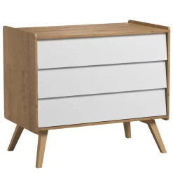 Commode voor Baby u00abVintageu00bb | Wit
