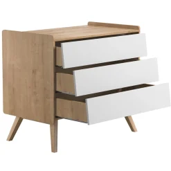 Commode voor Baby u00abVintageu00bb | Wit