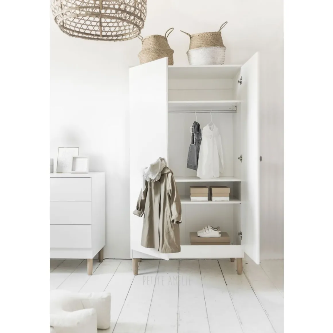 Commode voor Baby Wit u00abBoccau00bb