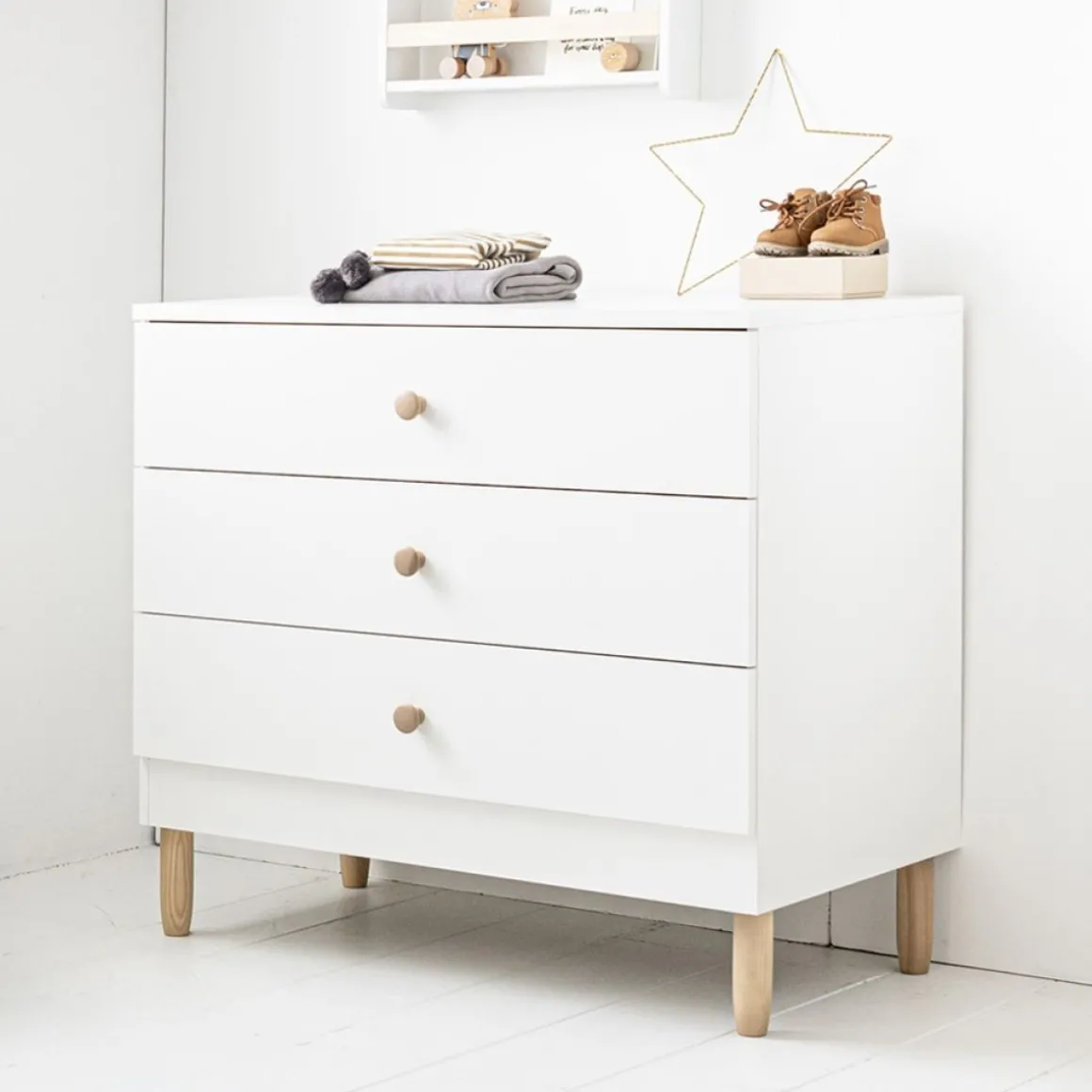 Commode voor Baby Wit u00abBoccau00bb
