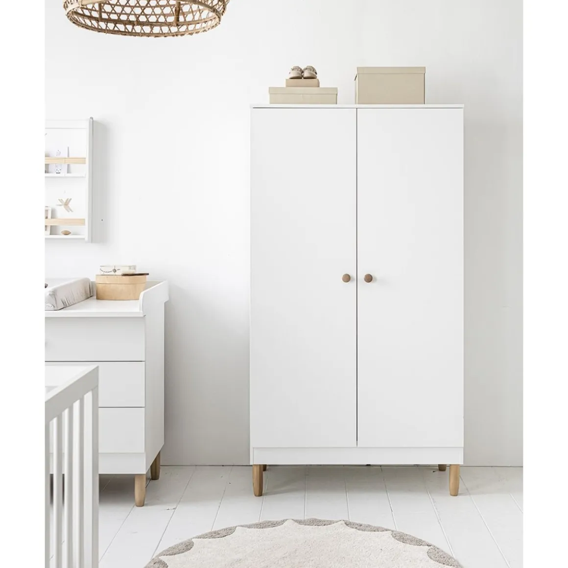 Commode voor Baby Wit u00abBoccau00bb