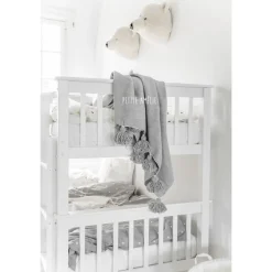 Deelbaar Stapelbed 200x90 DUO u00abJUMEAUXu00bb | Wit