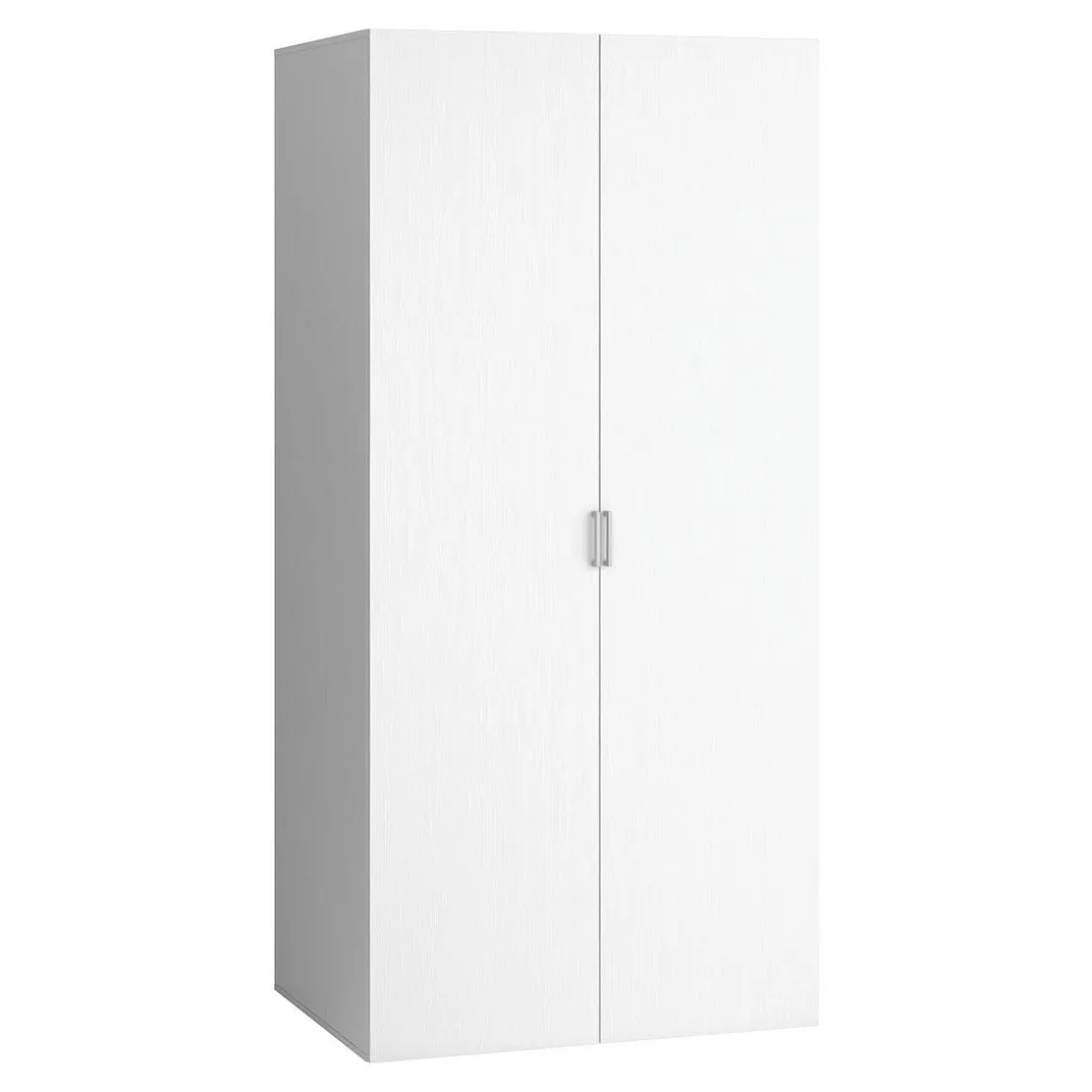 2-Deurs Kinder Garderobekast u00abJUNIORu00bb | Helder wit